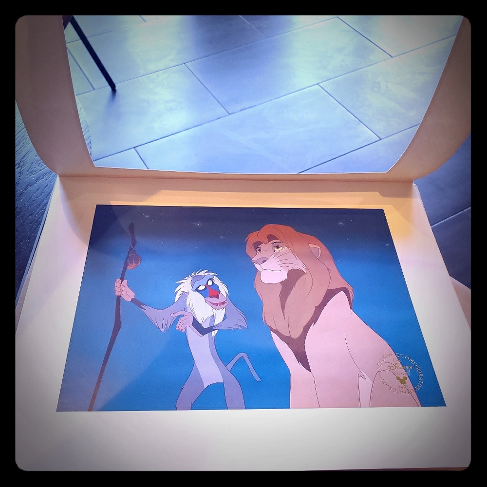 Vintage Disney, 1995 Lithograph